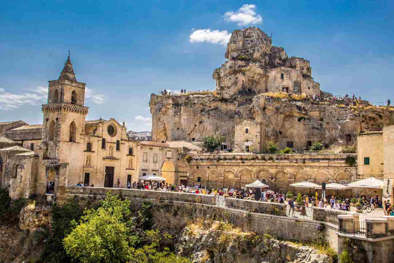 Matera turiste inglesi