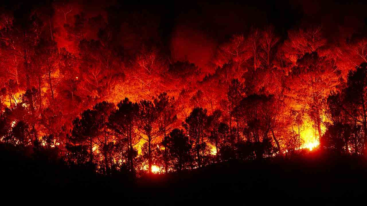 Incendio Abruzzo