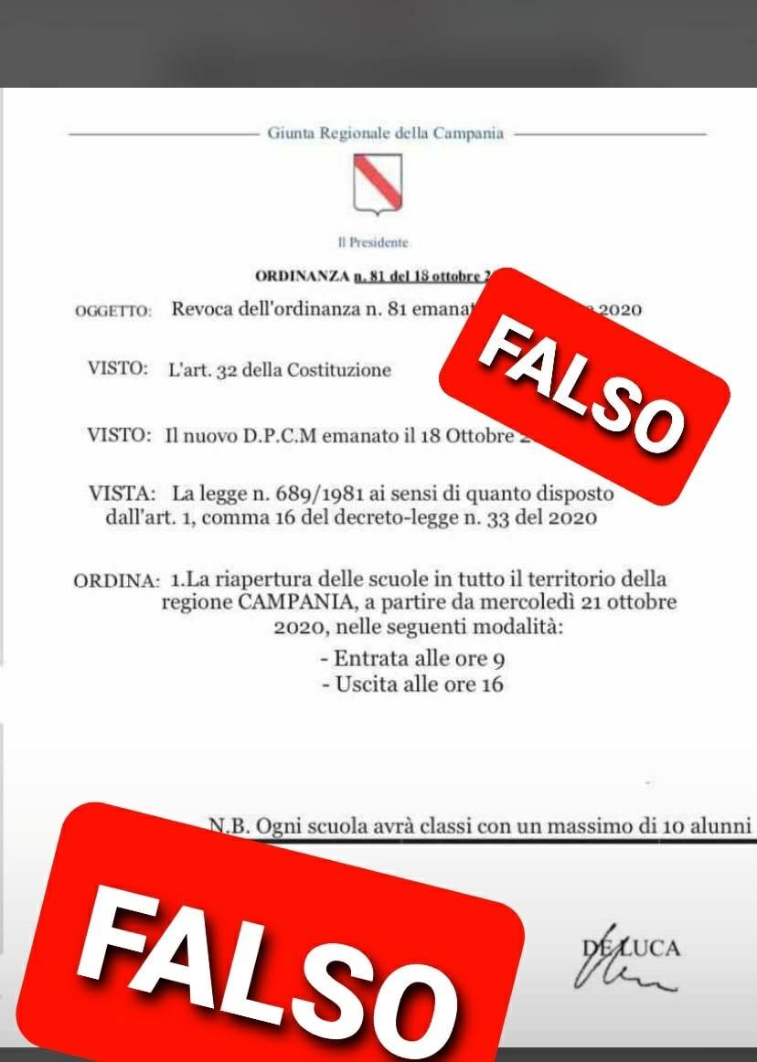 Campania fake news