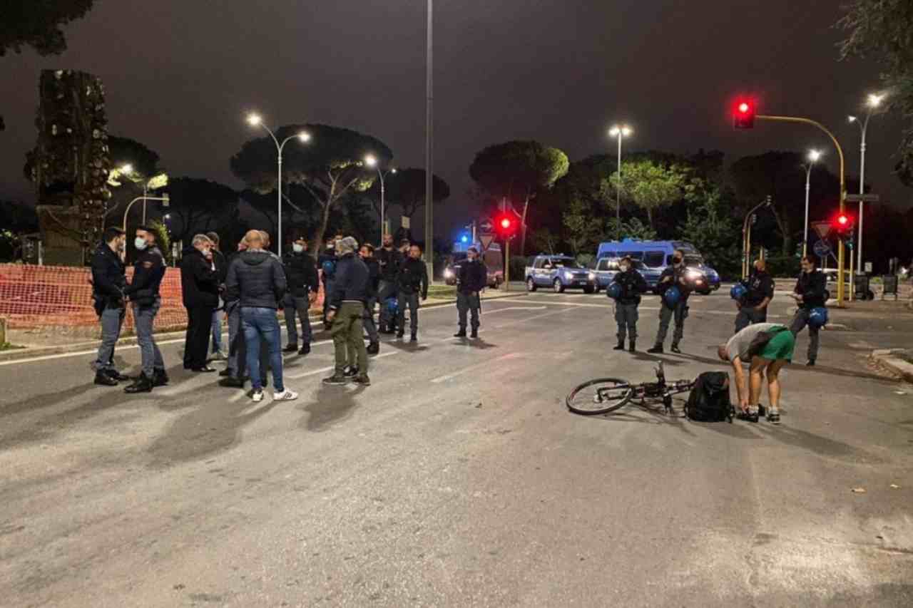 Covid proteste Roma