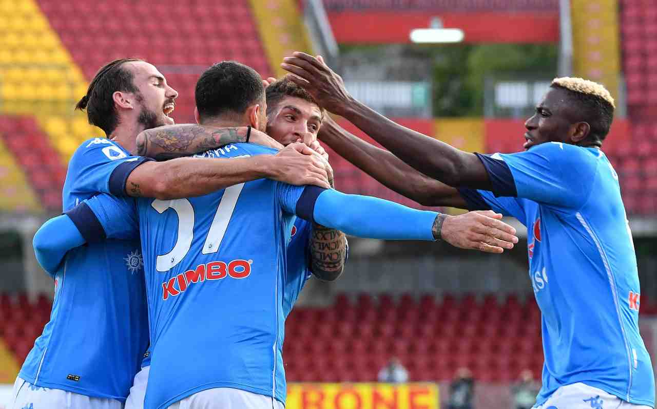 Benevento Napoli highlights
