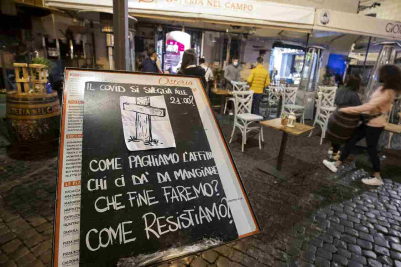 Covid proteste Roma
