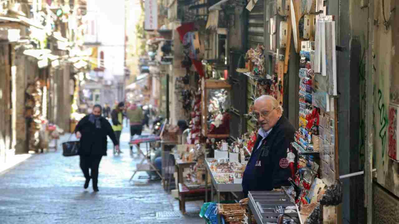 Napoli strisce blu