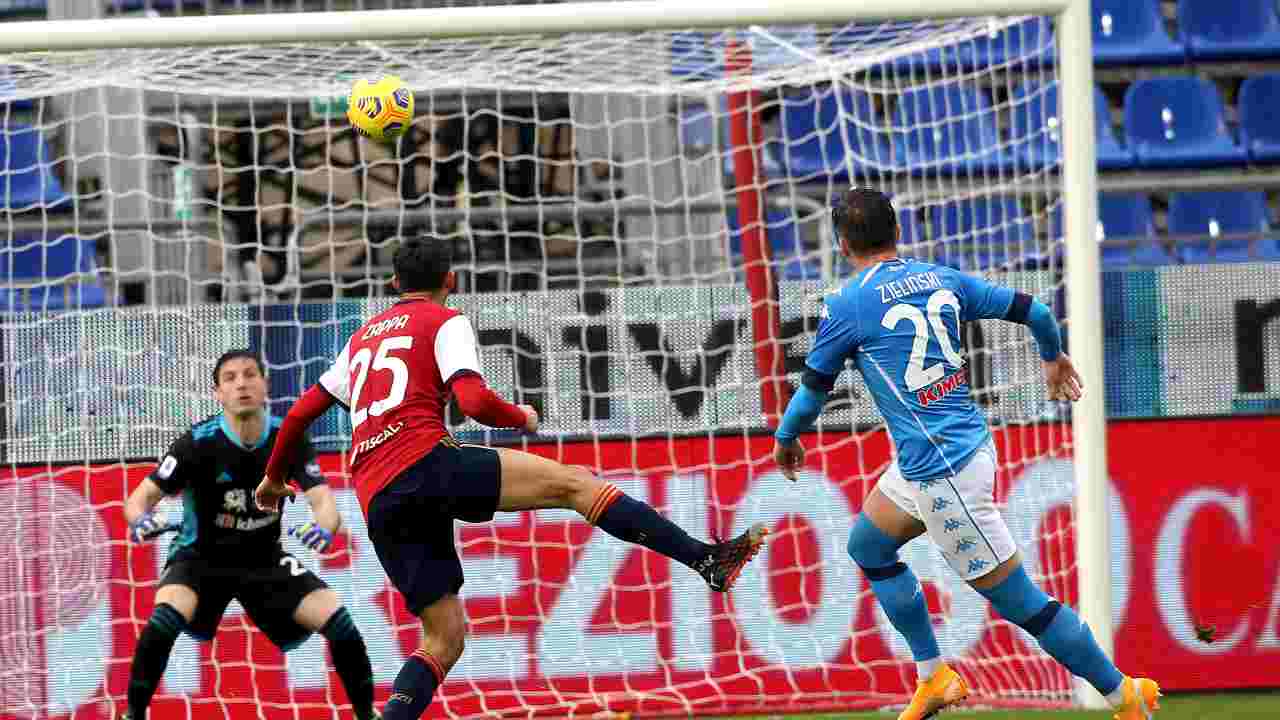 Cagliari Napoli highlights