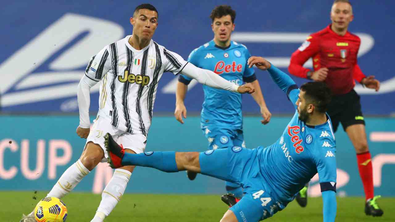 Juventus Napoli streaming gratis