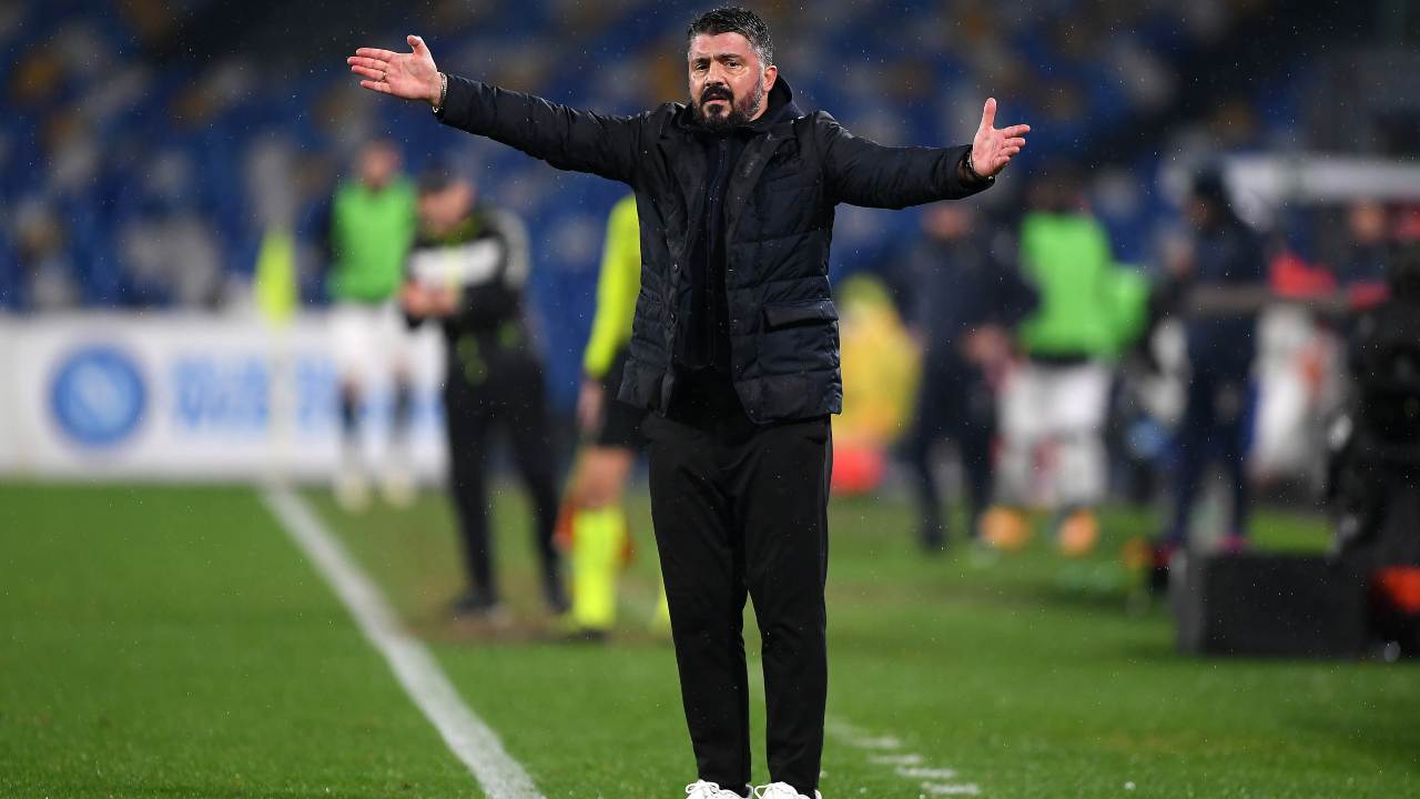 Napoli Spezia Gattuso