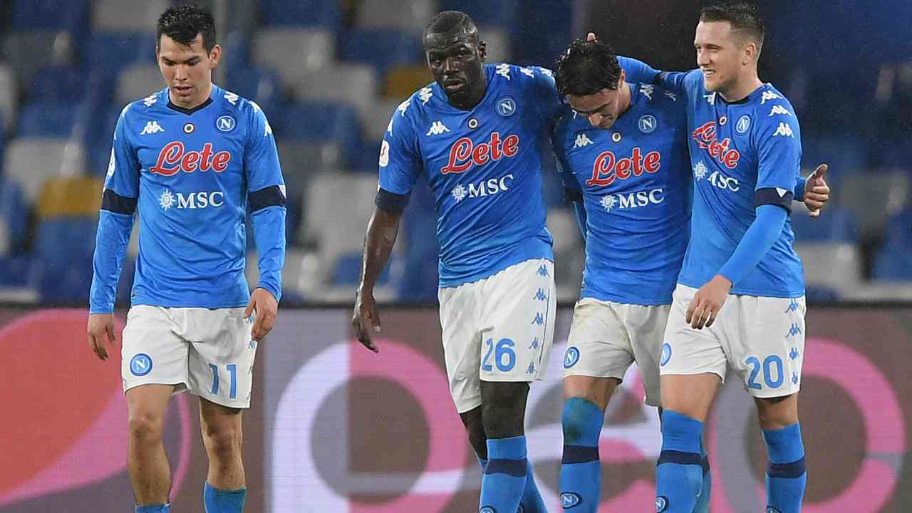 Napoli Spezia highlights