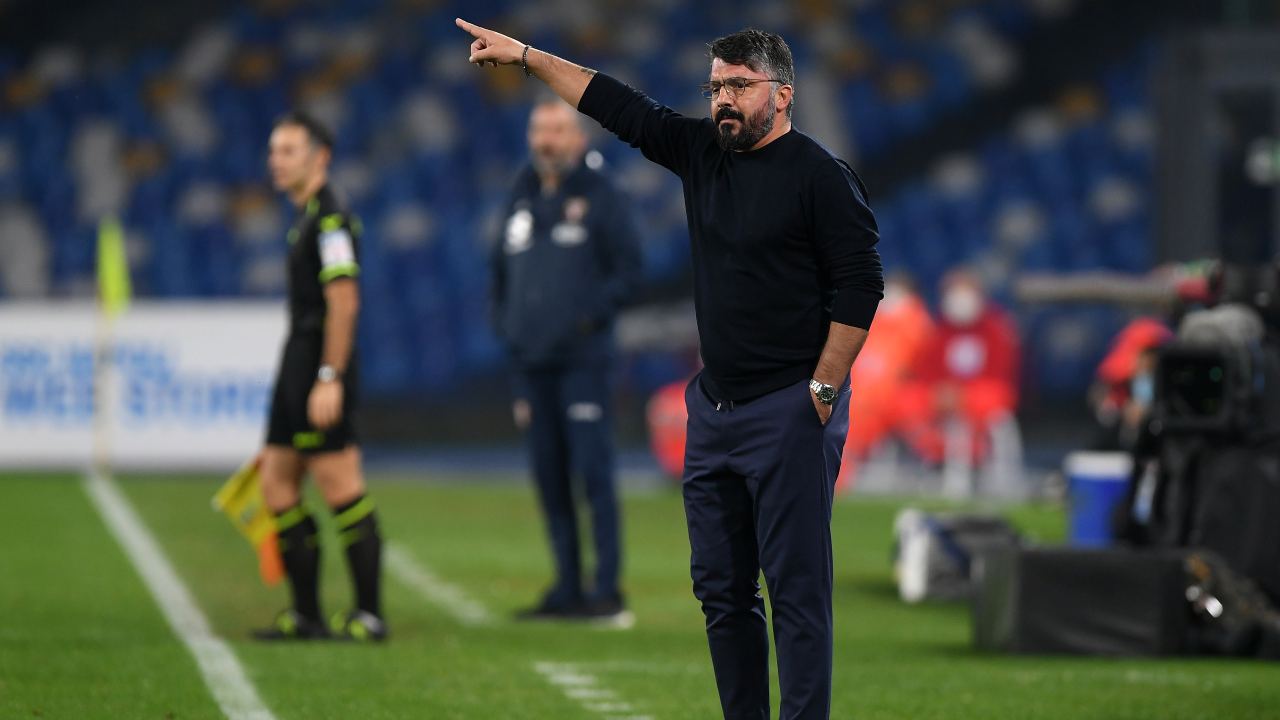 Napoli Spezia Gattuso