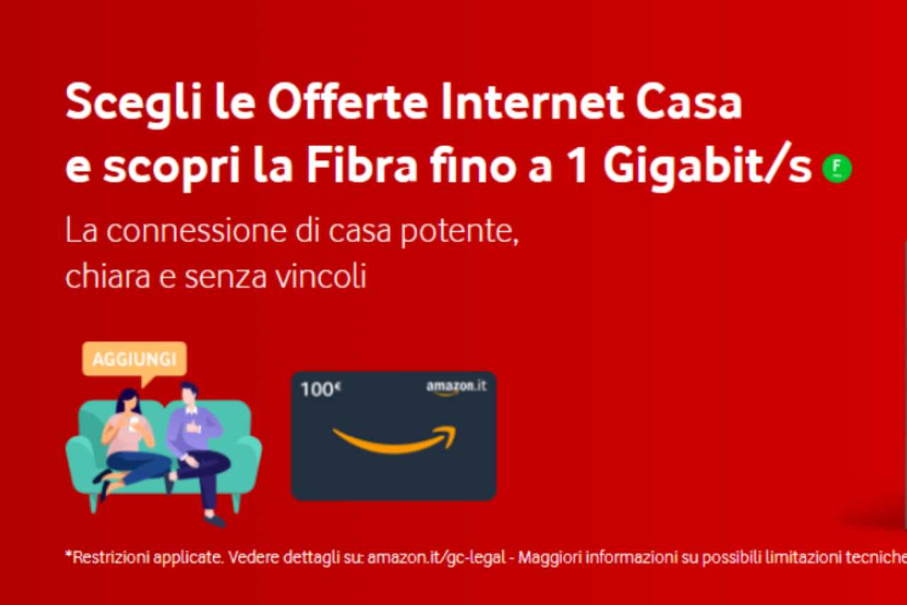 Vodafone offerta fibra