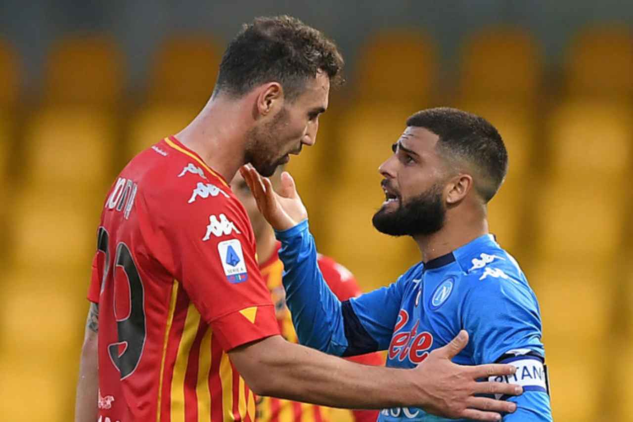 Napoli Benevento streaming gratis