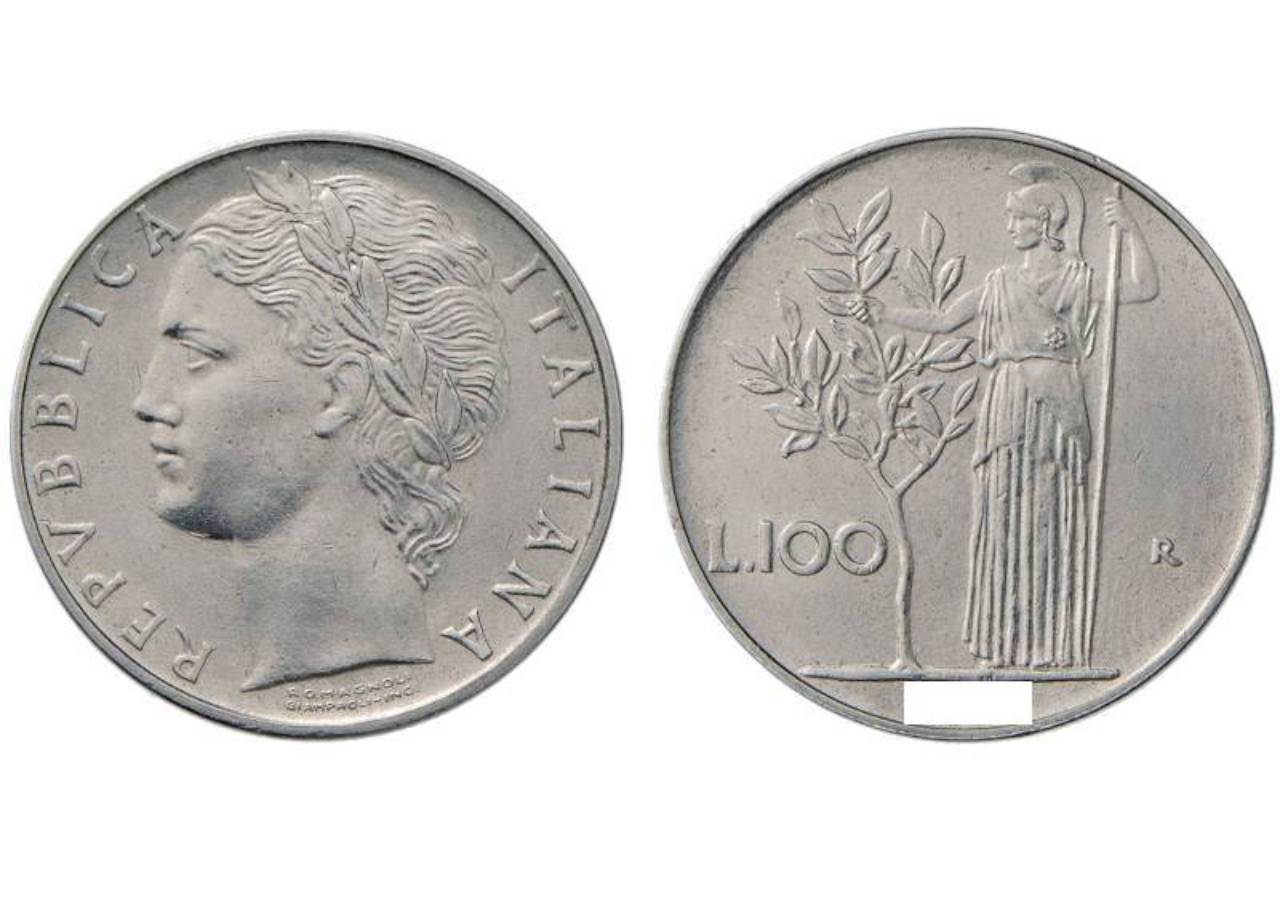 Moneta 100 Lire