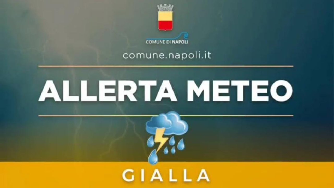 Allerta meteo Napoli