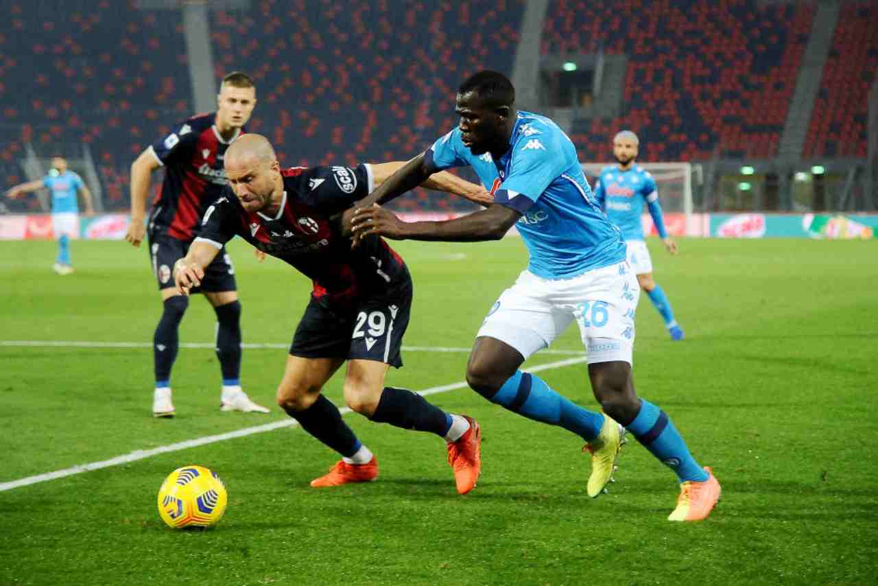 Napoli Bologna streaming gratis