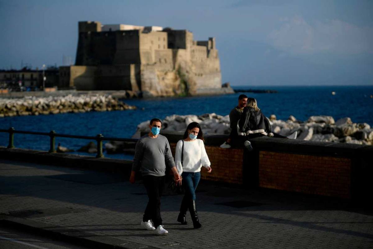 Campania zona arancione