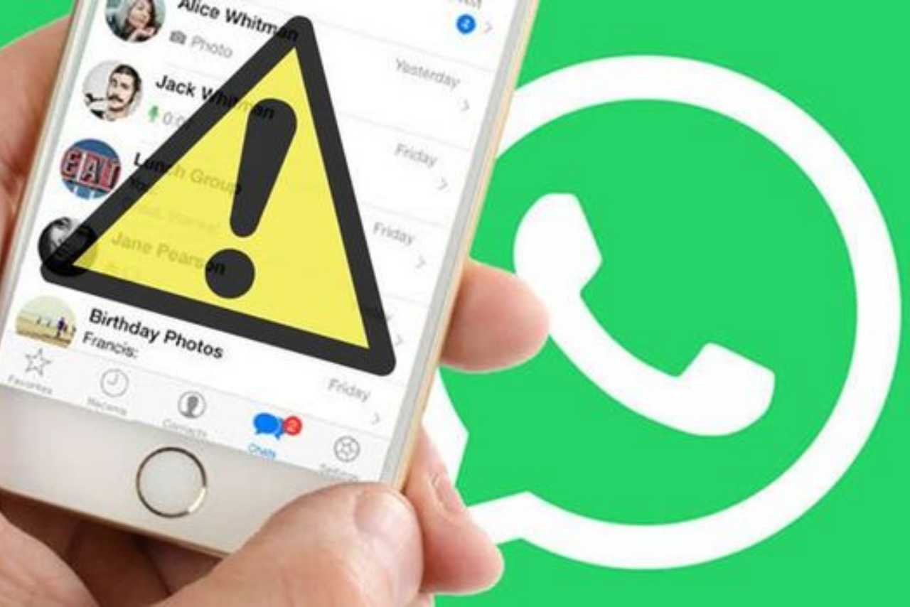 WhatsApp pericolo utenti