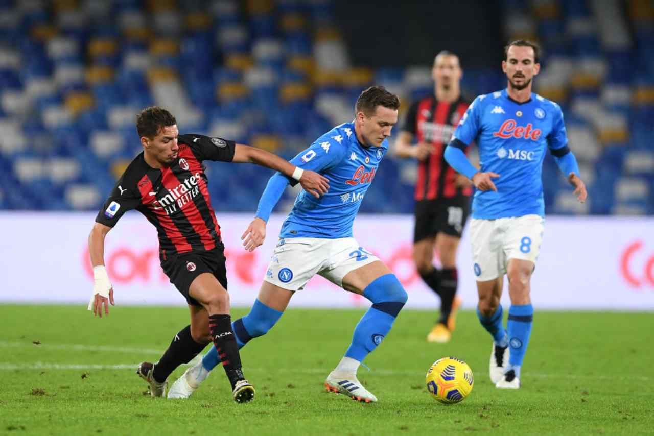 Milan Napoli streaming gratis