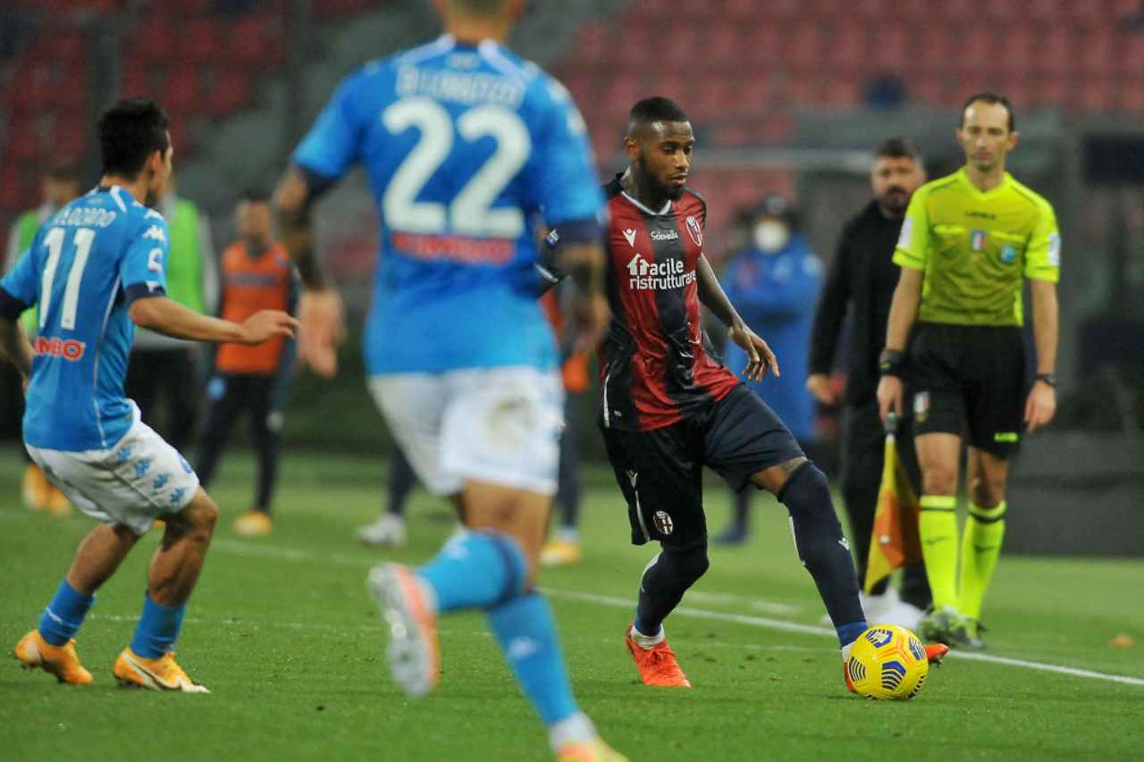 Napoli Bologna streaming gratis 