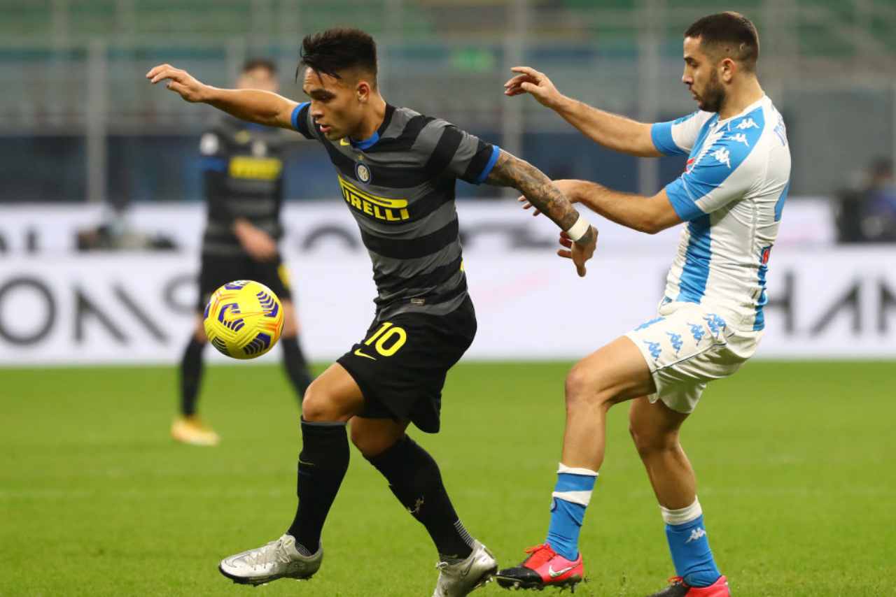 Napoli Inter streaming gratis