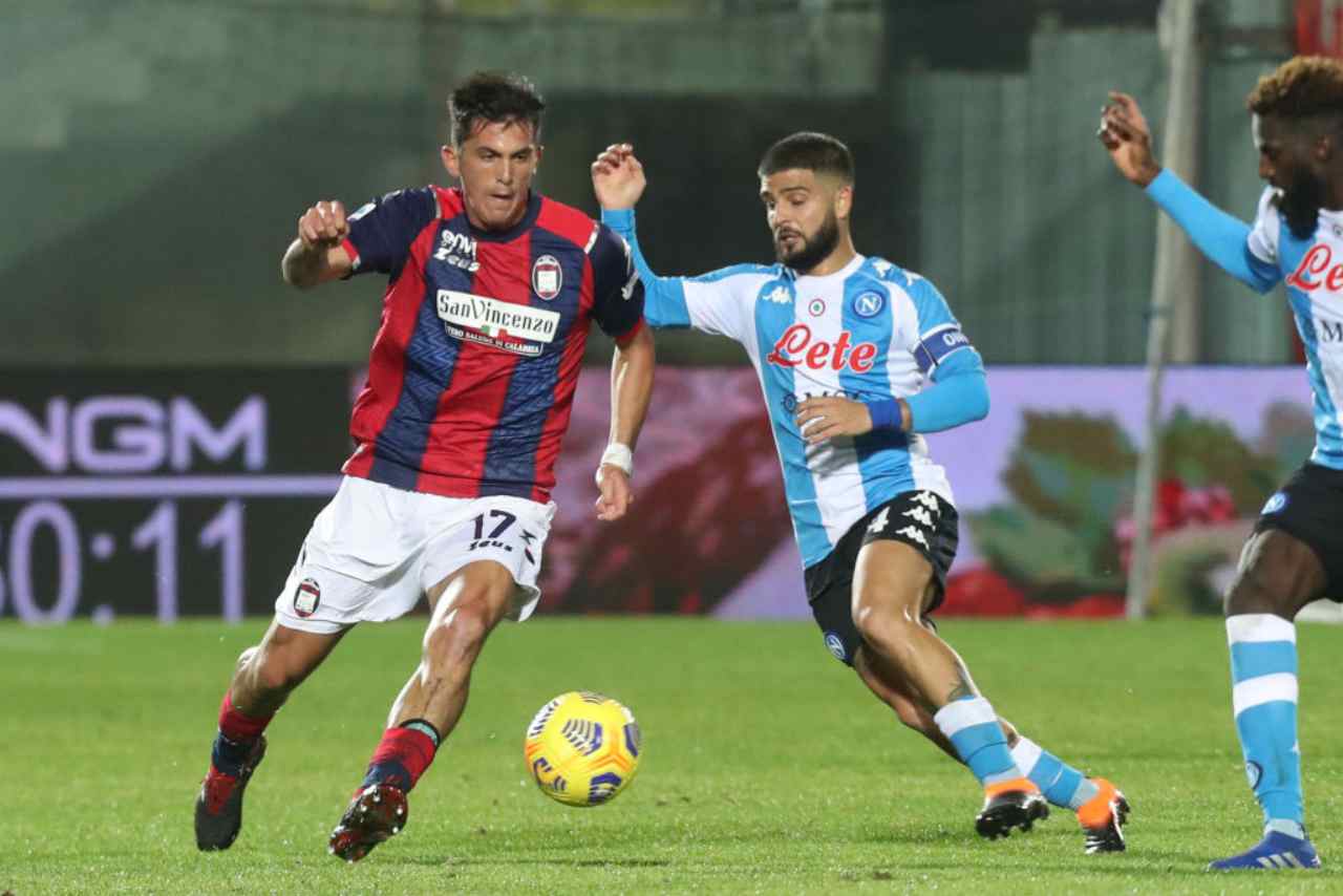 Napoli Crotone streaming gratis