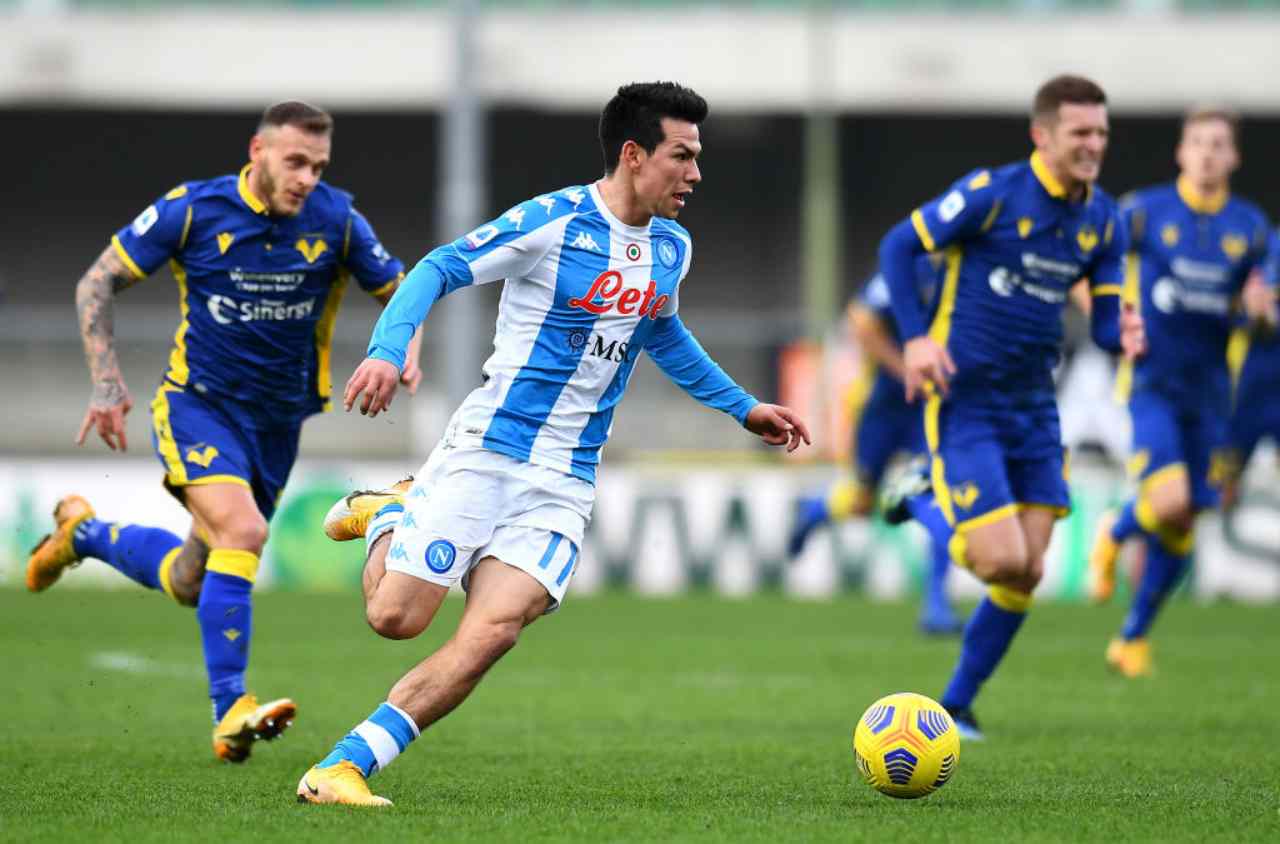 Napoli Verona streaming gratis