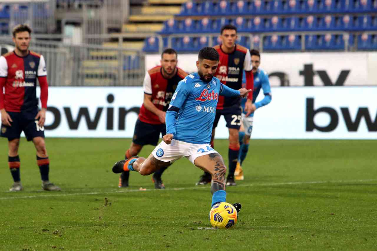 Napoli Cagliari streaming gratis