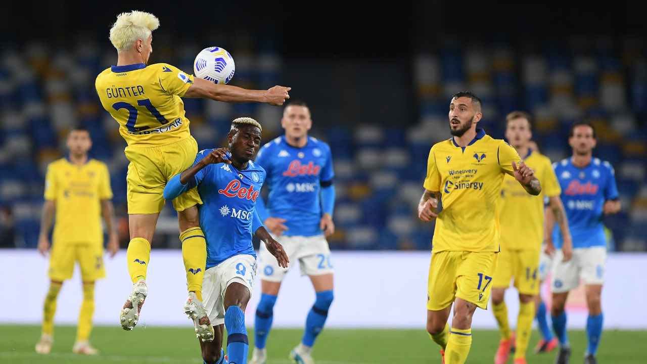 Napoli Verona highlights