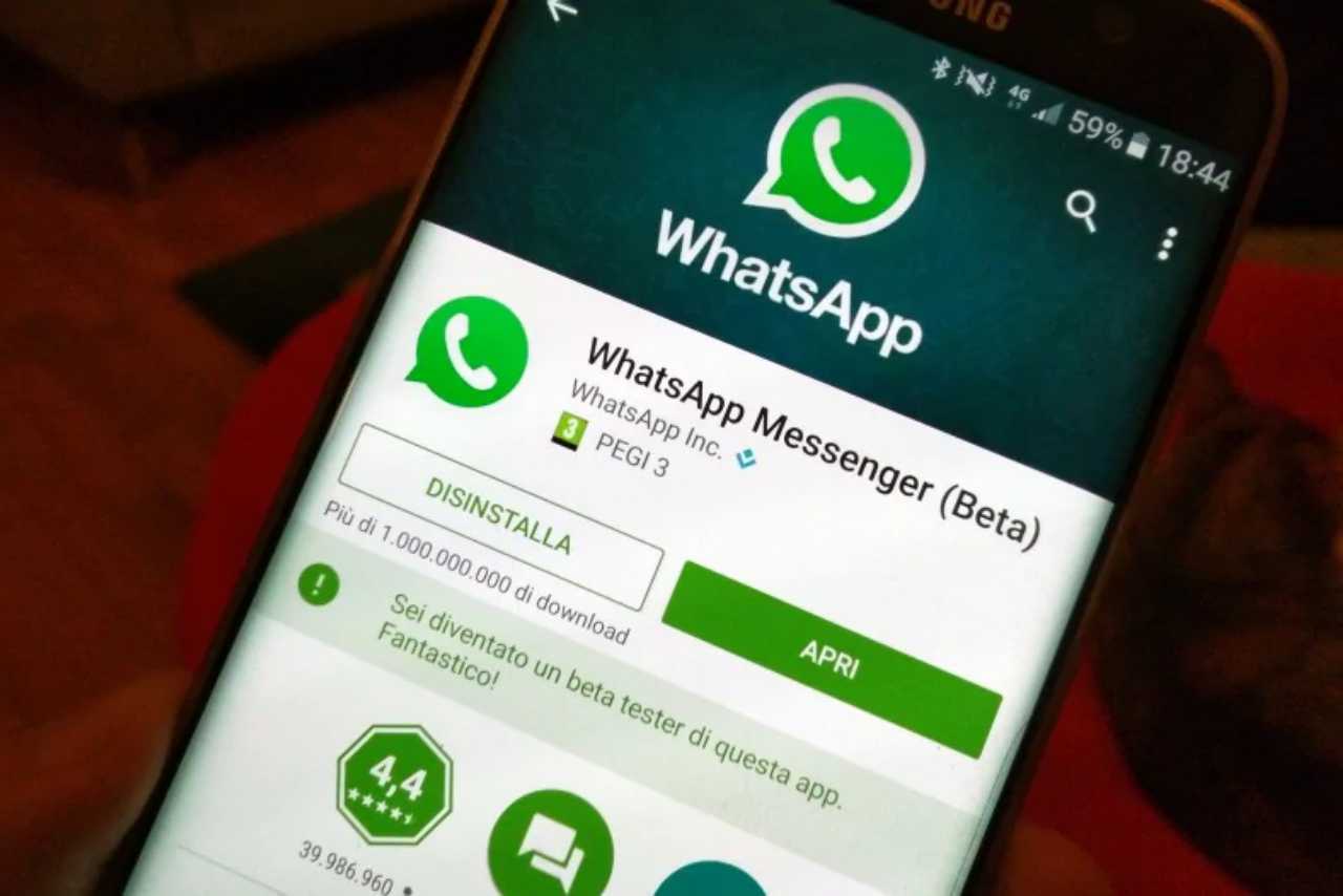 WhatsApp nuova Beta
