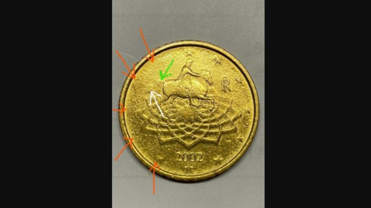 moneta 50 centesimi rara