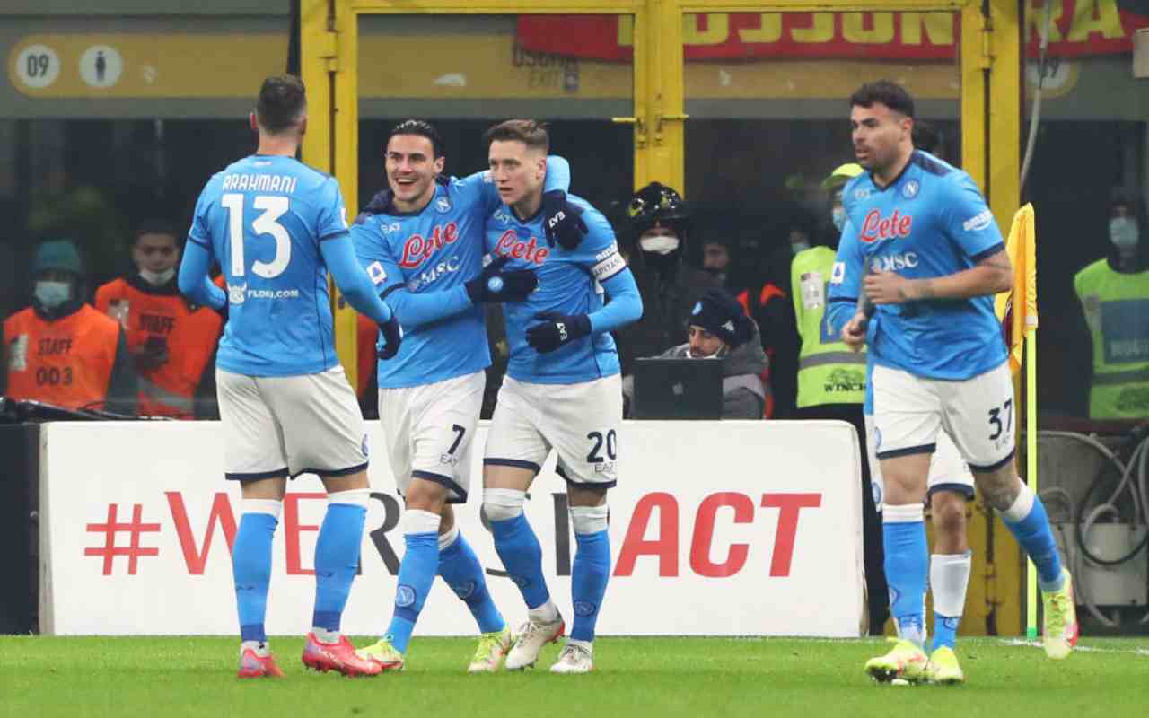 Napoli Spezia streaming gratis