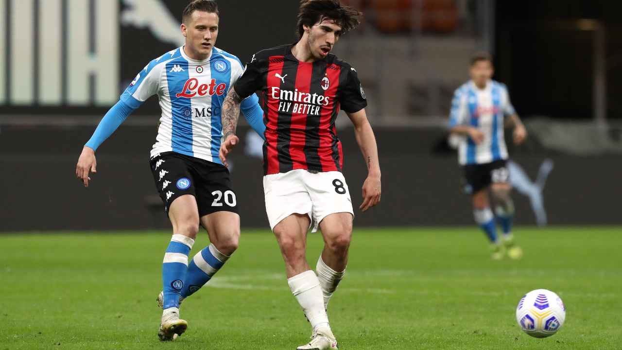 milan napoli streaming