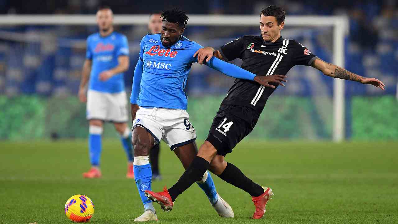 napoli spezia highlights