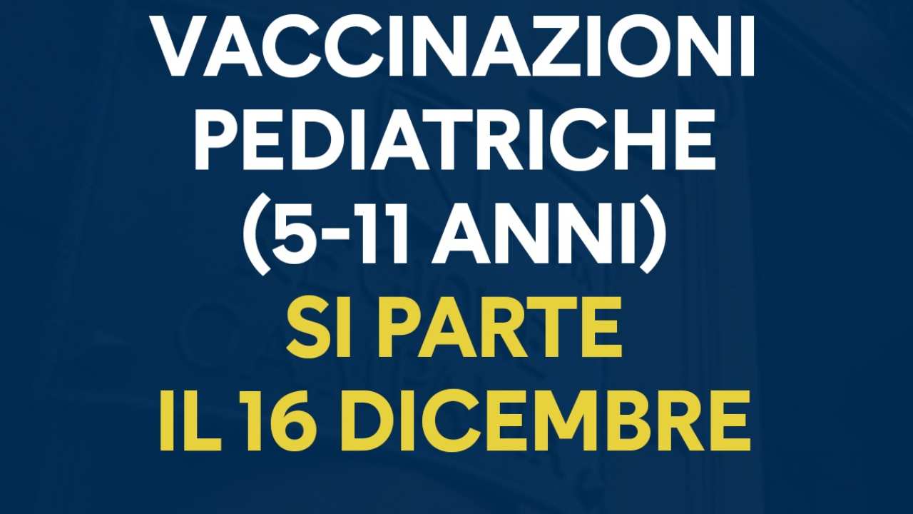 vaccinazione bambini Campania