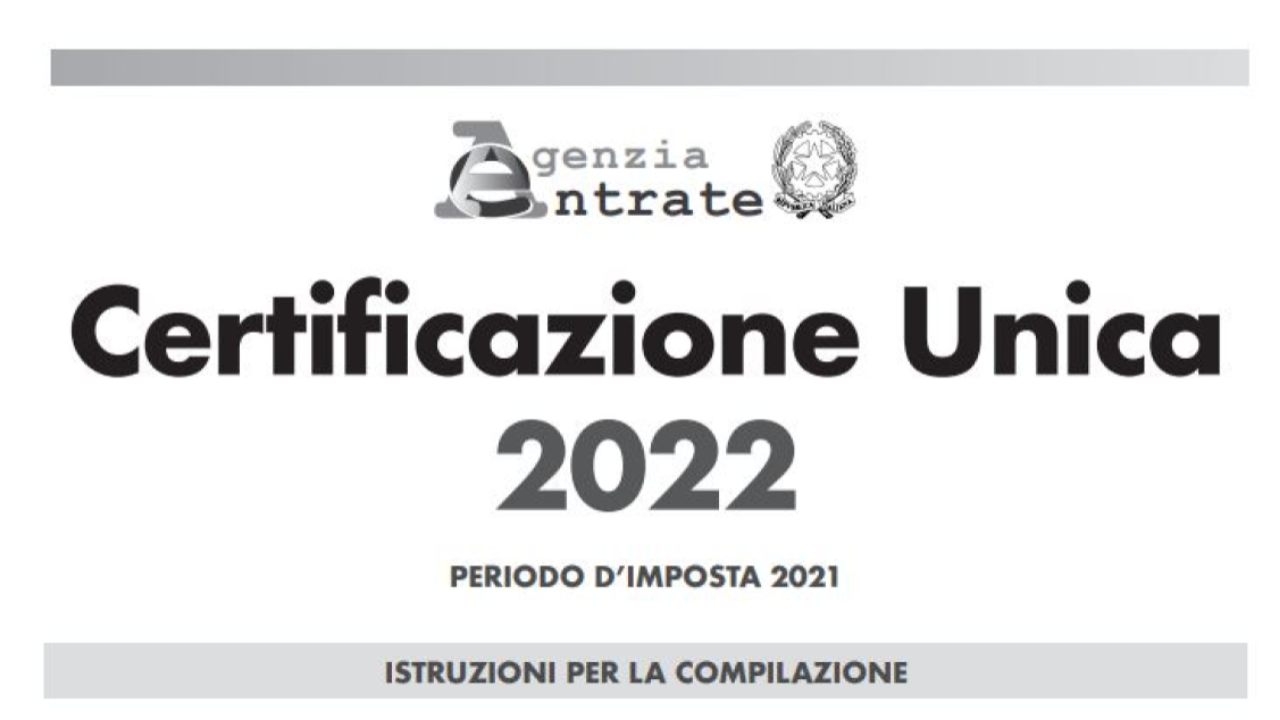 certificazione unica