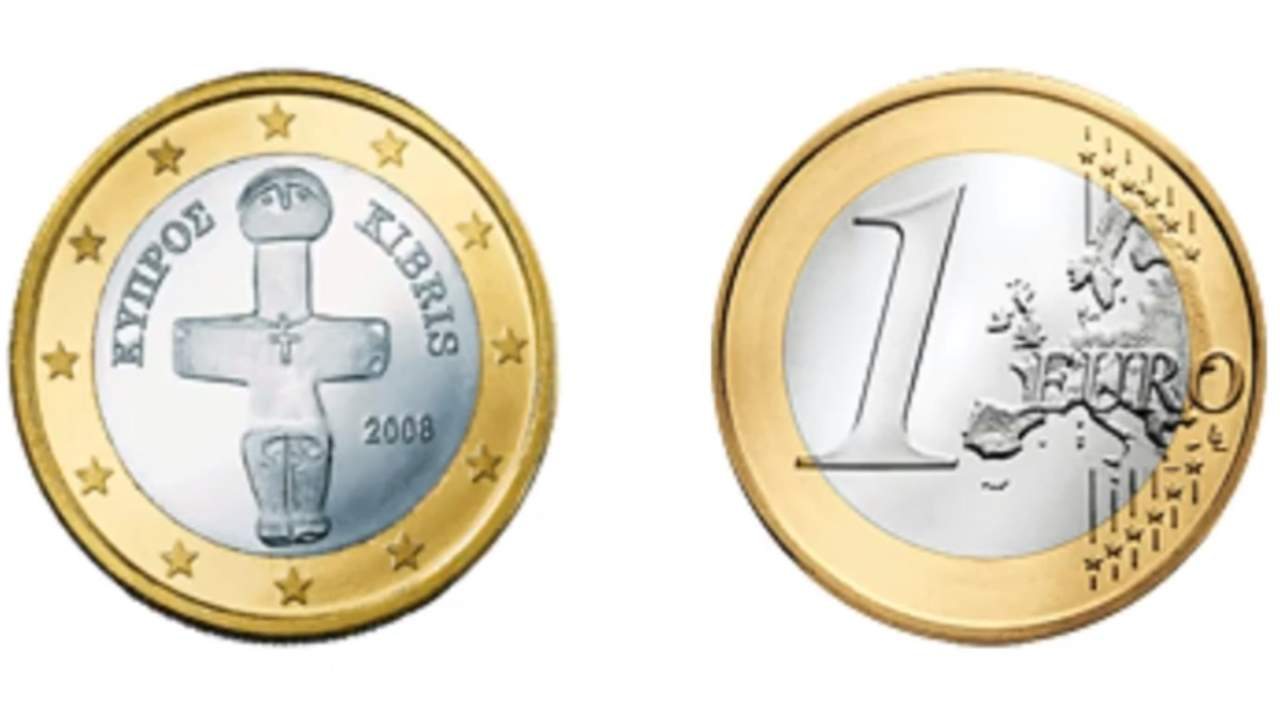 moneta 1 euro cipro