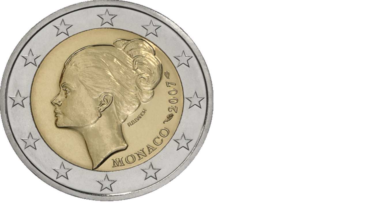 Moneta 2 euro Grace Kelly di Monaco
