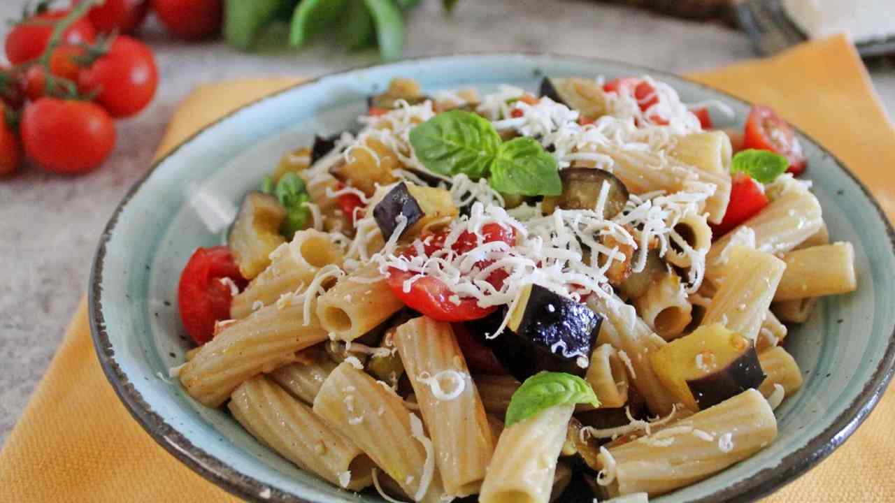 Pasta alla norma fredda