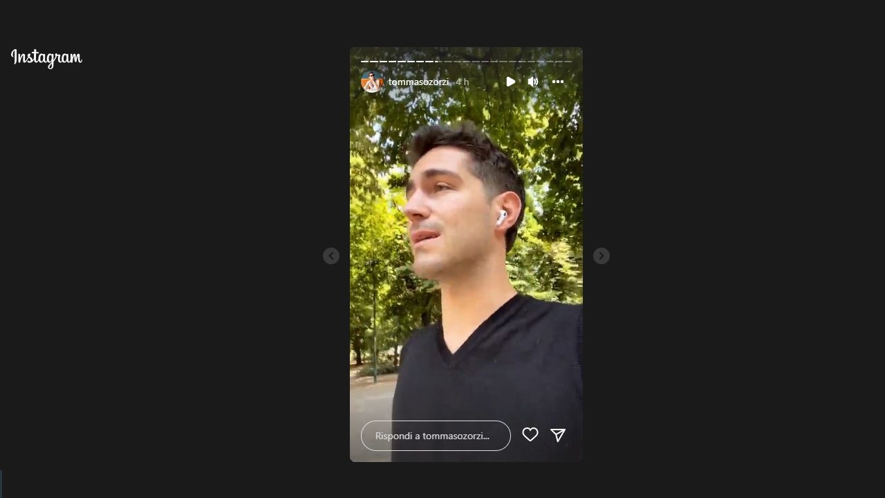 Tommaso Zorzi Ig Stories