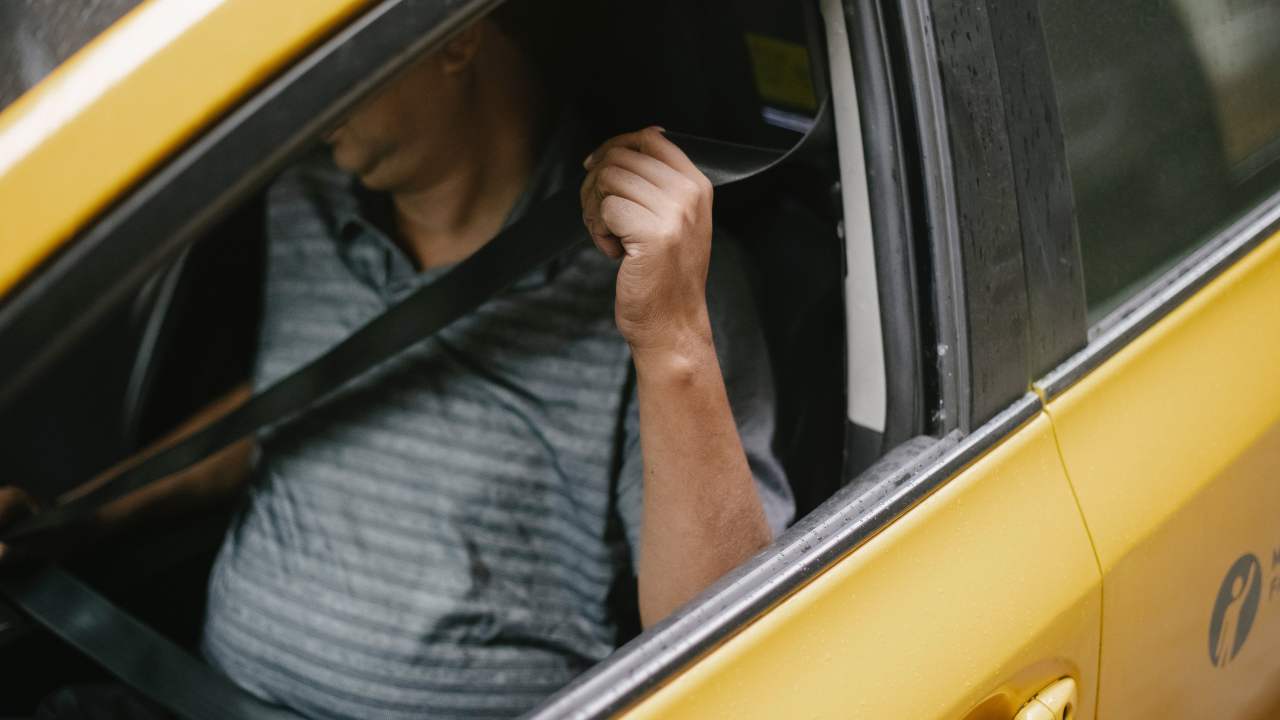 Taxi cintura di sicurezza