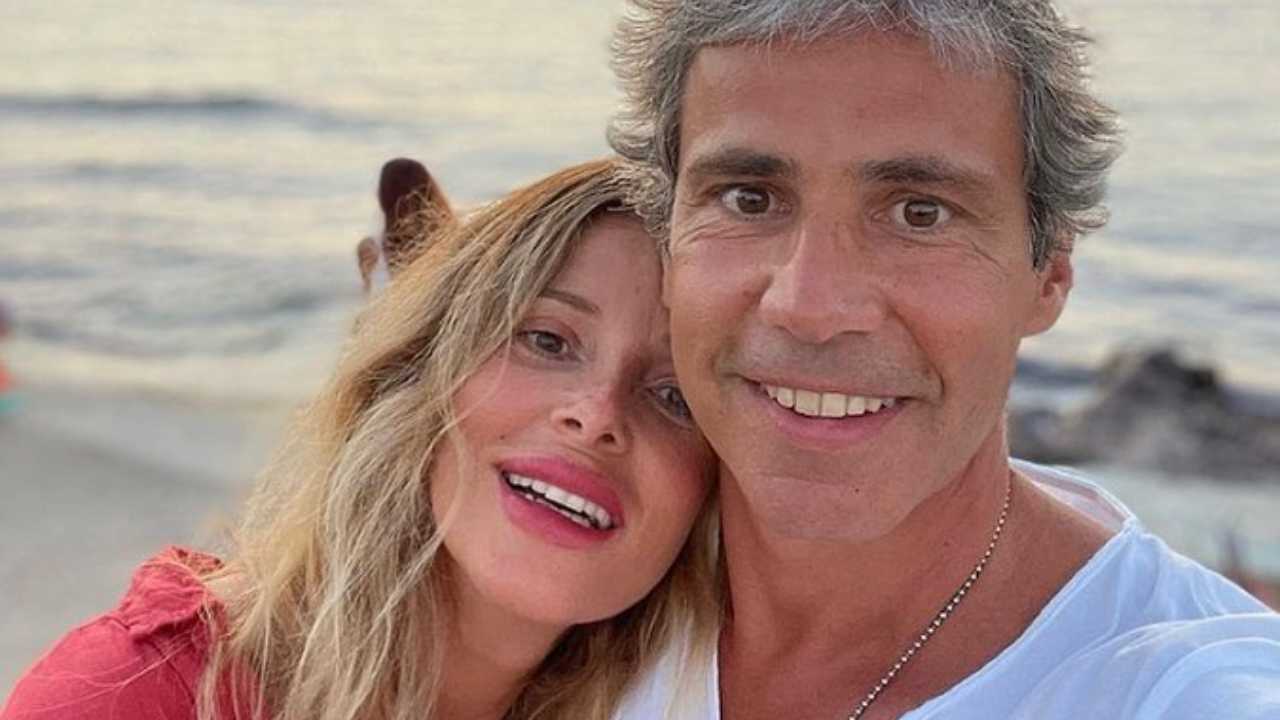 Alessia Marcuzzi e Paolo Calabresi 27-09-2022 vesuvius