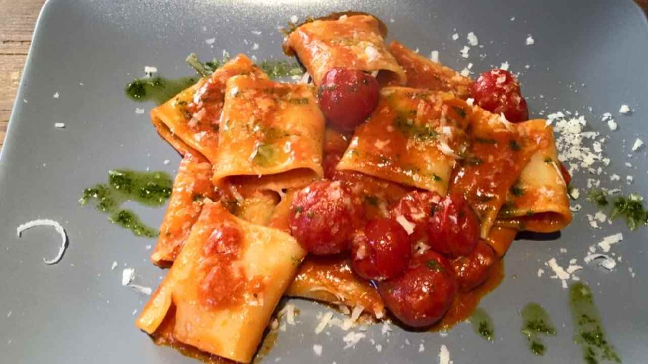 Paccheri allo scarpariello