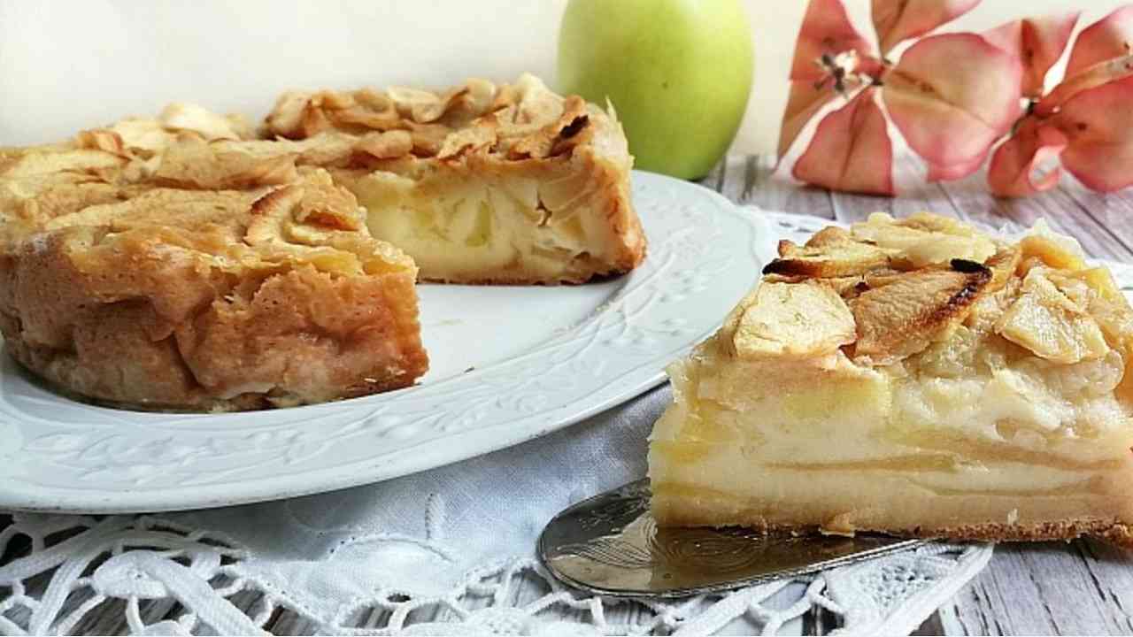 Torta di mele senza farina