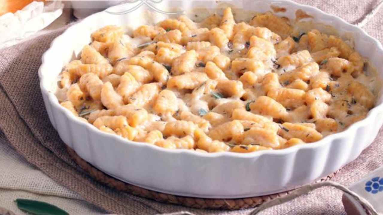 Gnocchi di zucca e gorgonzola