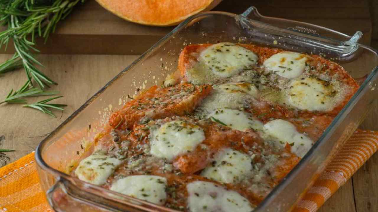 Parmigiana con la zucca