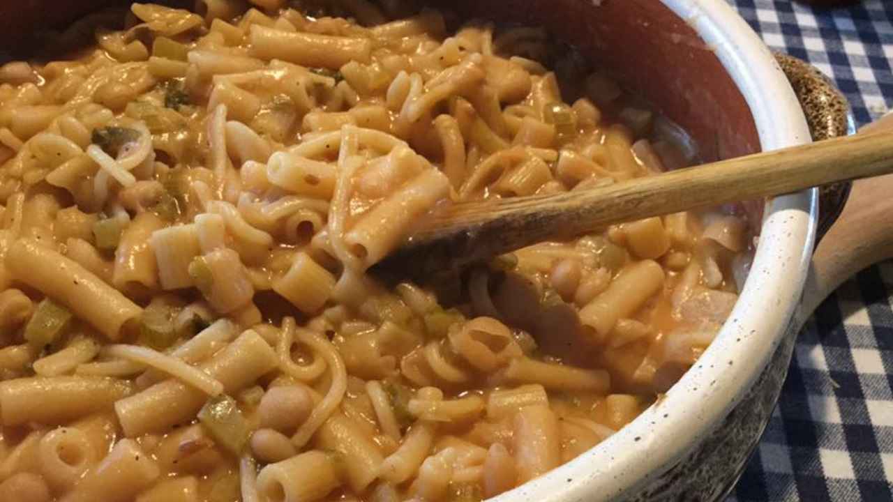 Pasta e fagioli alla napoletana