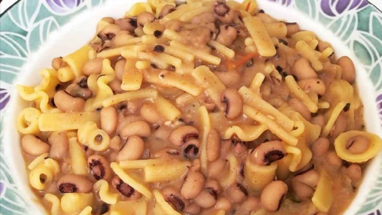 Pasta e fagioli napoletana