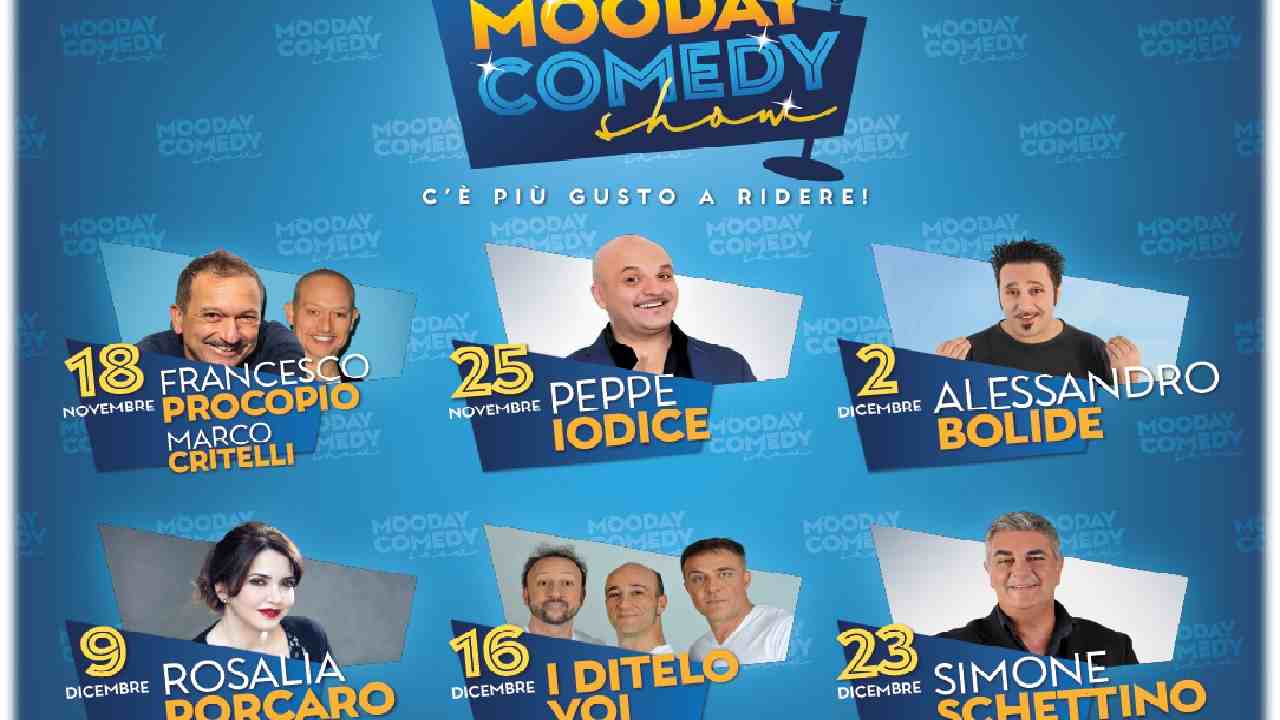Ospiti Mooday Comedy Show 