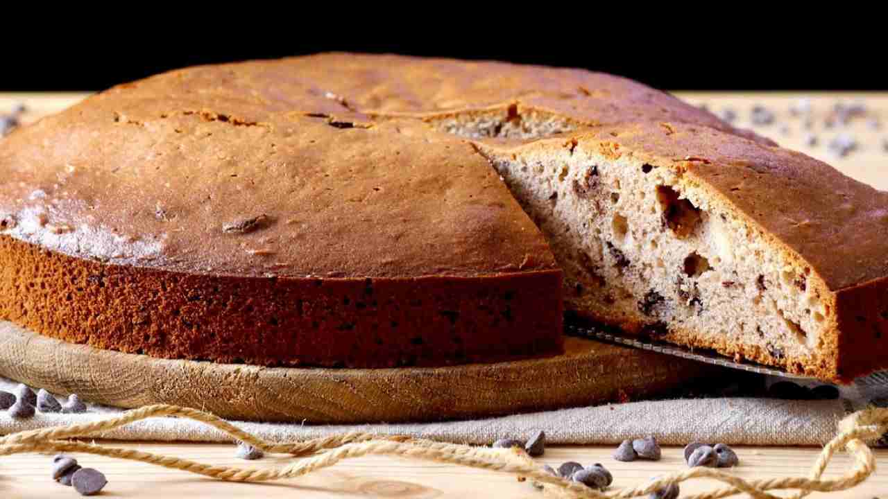 Torta di castagne e cacao