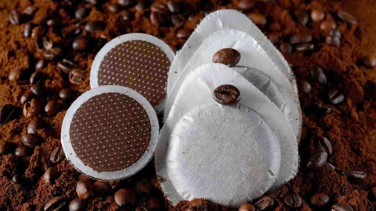 Cialde e capsule di caffè contaminate